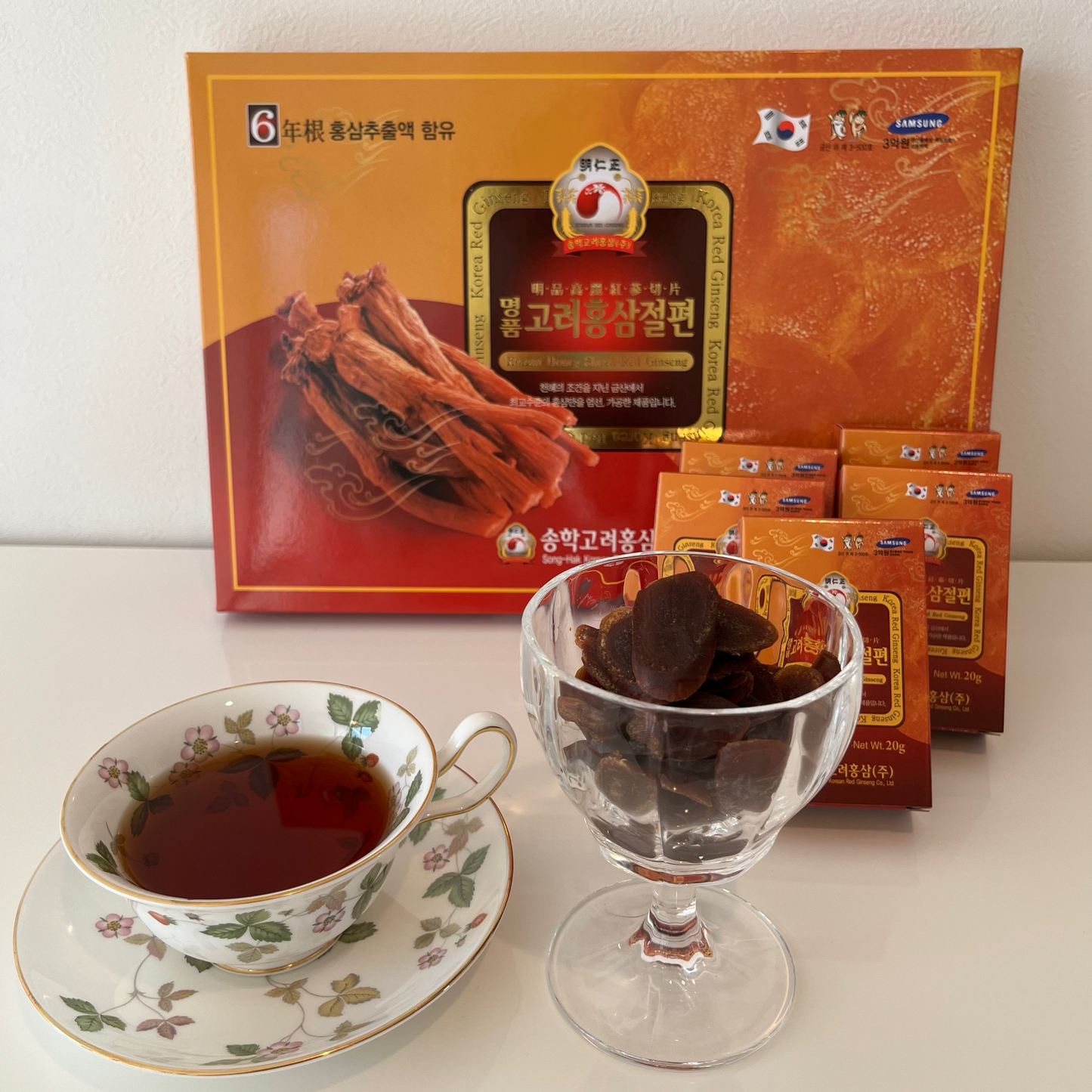 【高麗人蔘】高級高麗人蔘ドライフルーツ”名品高麗人蔘切片” 特別配送料無料