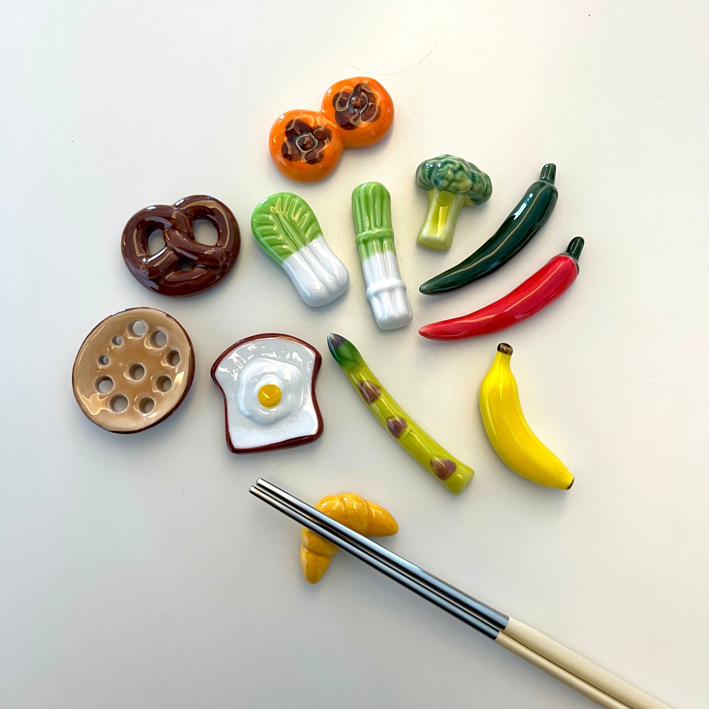 【KakoKitchen】箸置き Foodシリーズ